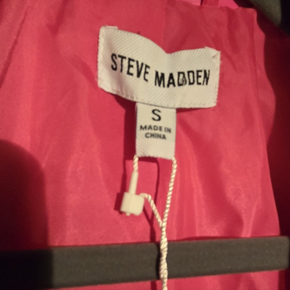 Steve Madden Faux Leather Blazer - Picture 3 of 9